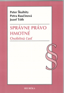 Správne právo hmotné. Osobitná časť